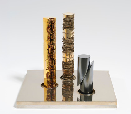 Colonne per Financial Plaza, Honolulu, studio - Arnaldo Pomodoro - 1969