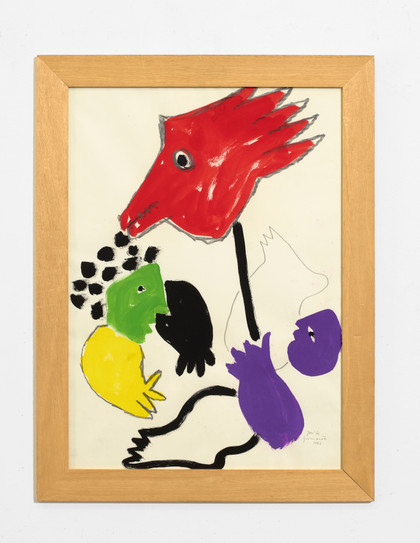 Senza titolo - Jose' De Guimaraes - 1986