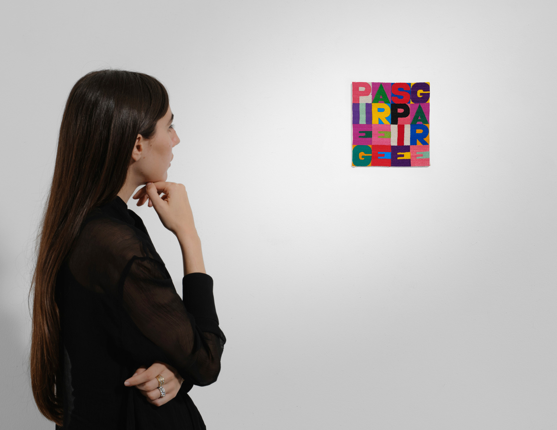 Piegare e spiegare - Alighiero Boetti - 1993