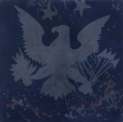Frammento di simbolo americano - Franco Angeli - 1964