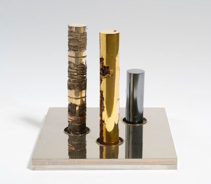 Colonne per Financial Plaza, Honolulu, studio - Arnaldo Pomodoro - 1969