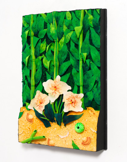 Orchidee sulla costa - Piero Gilardi - 2010