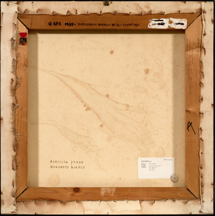 Quadrato bianco n. 4 - Bice Lazzari - 1975