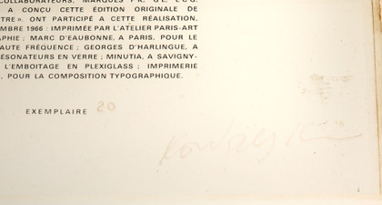 Sisyphe géomètre - Luca Ghérasim - Piotr Kowalski  - 1966