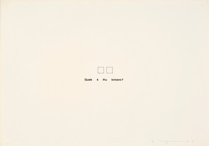 Senza titolo - Hidetoshi Nagasawa - 1970-72