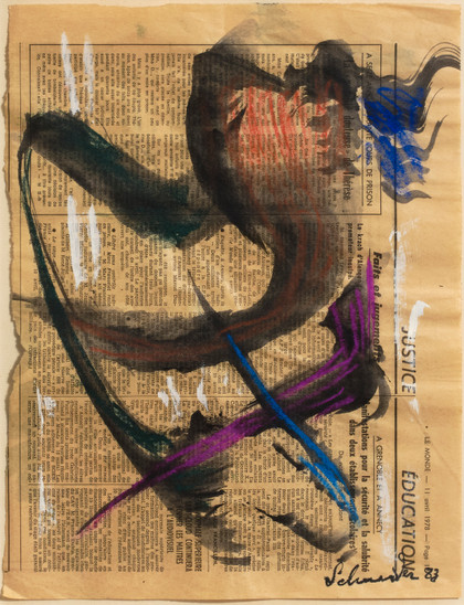 Untitled - Gerard Schneider - 1983
