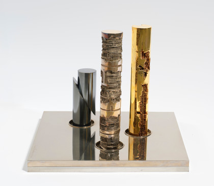 Colonne per Financial Plaza, Honolulu, studio - Arnaldo Pomodoro - 1969