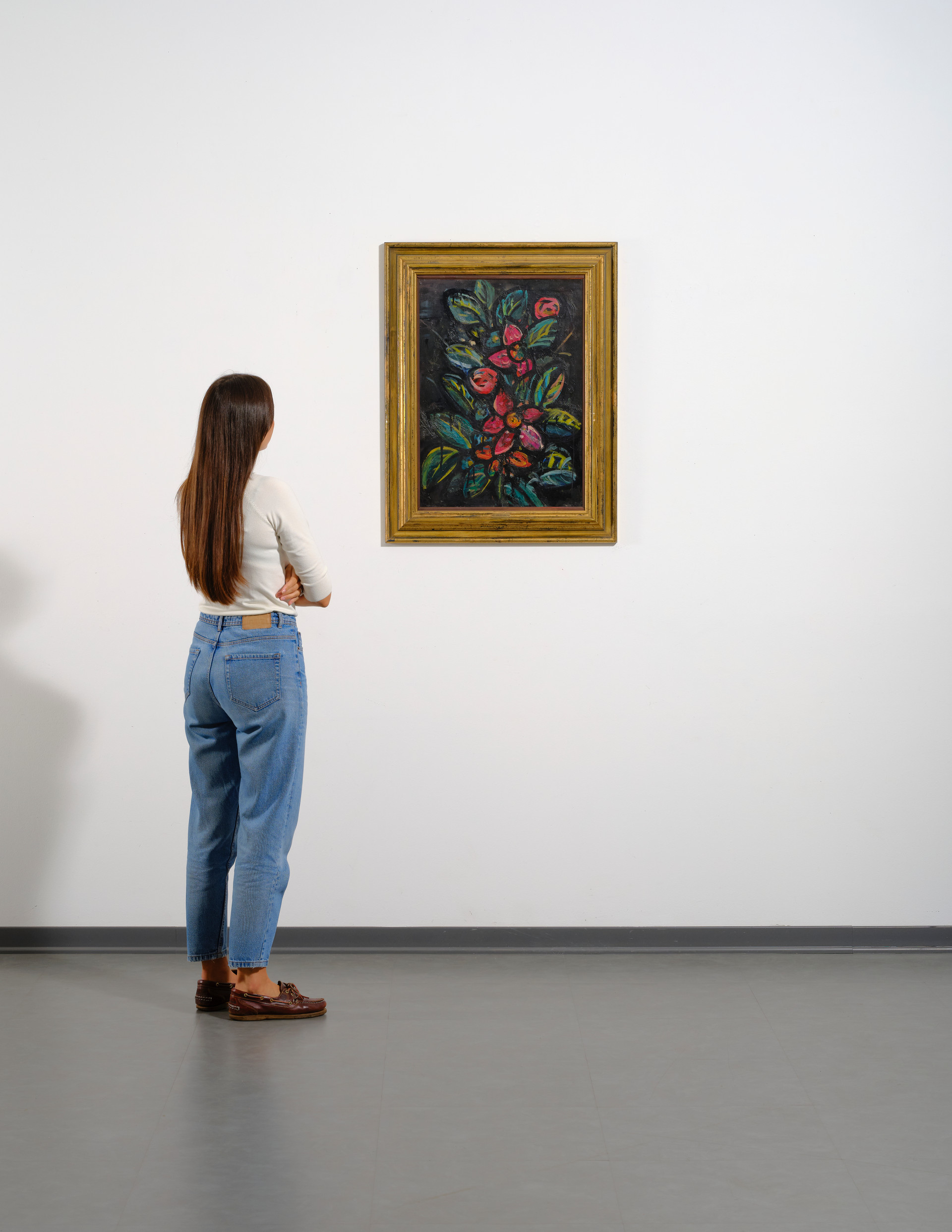 Fiori scuri - Luigi Spazzapan - 1951