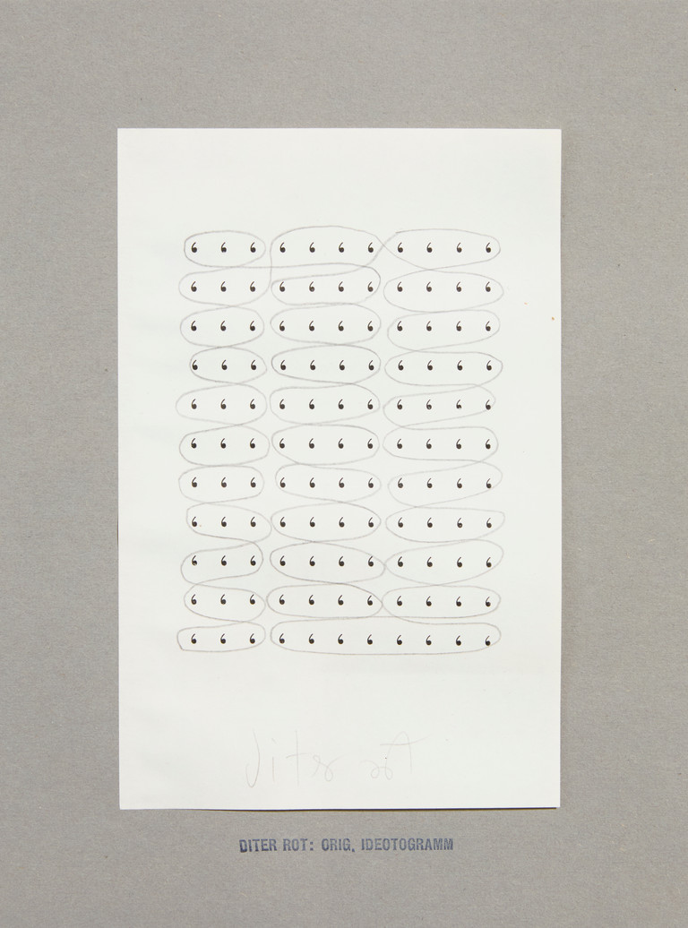 Orig. Ideotgramm - Dieter Roth