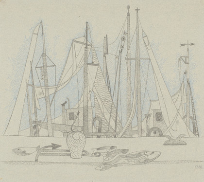 Untitled - Heinrich Campendonk - 1935