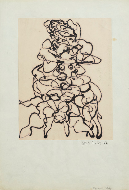 Pyramid Strip - Boris Lurie - 1956