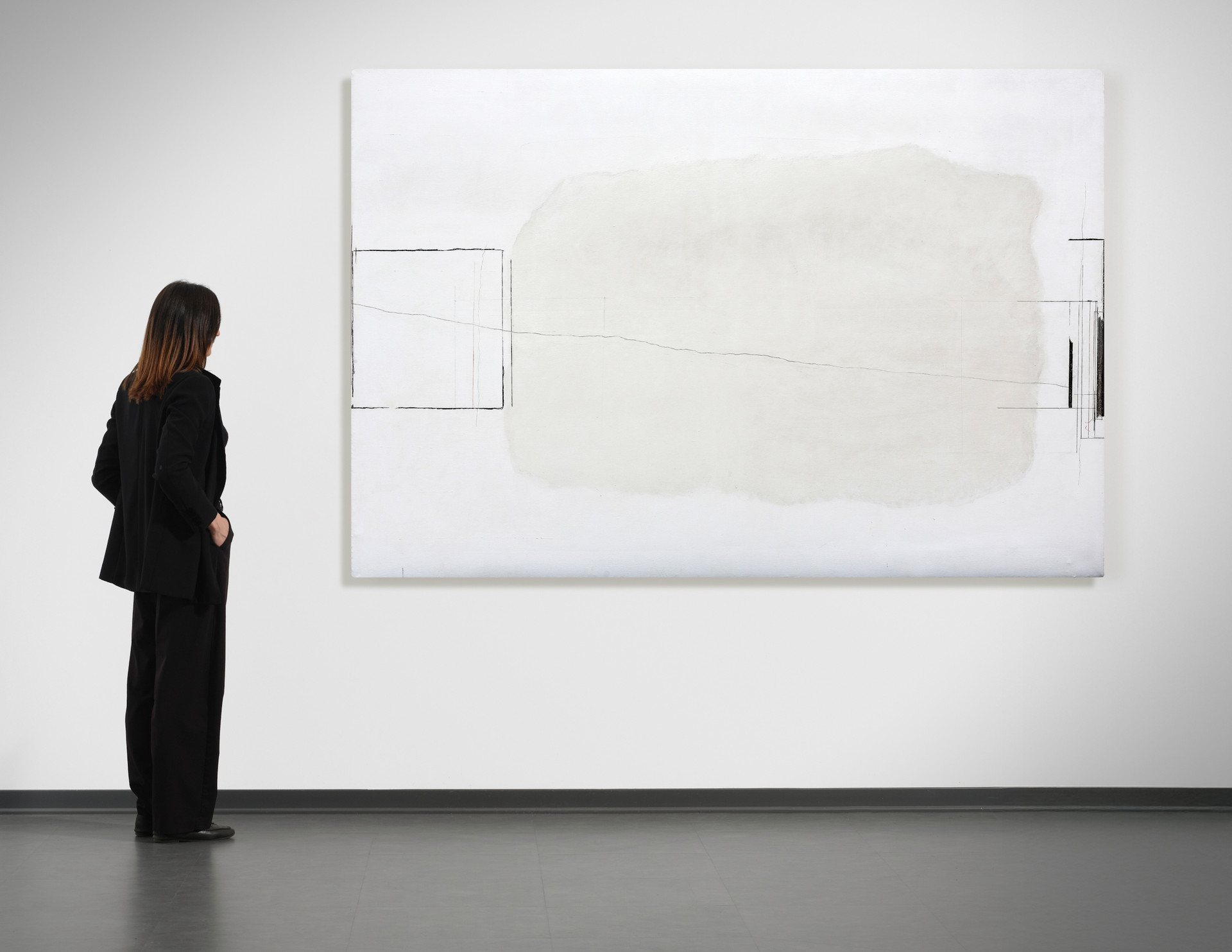 Lo spazio che porta la pittura - Marco Gastini - 1978