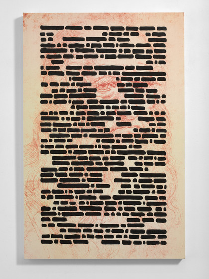 L'occhio di Leonardo - Emilio Isgrò - 2014