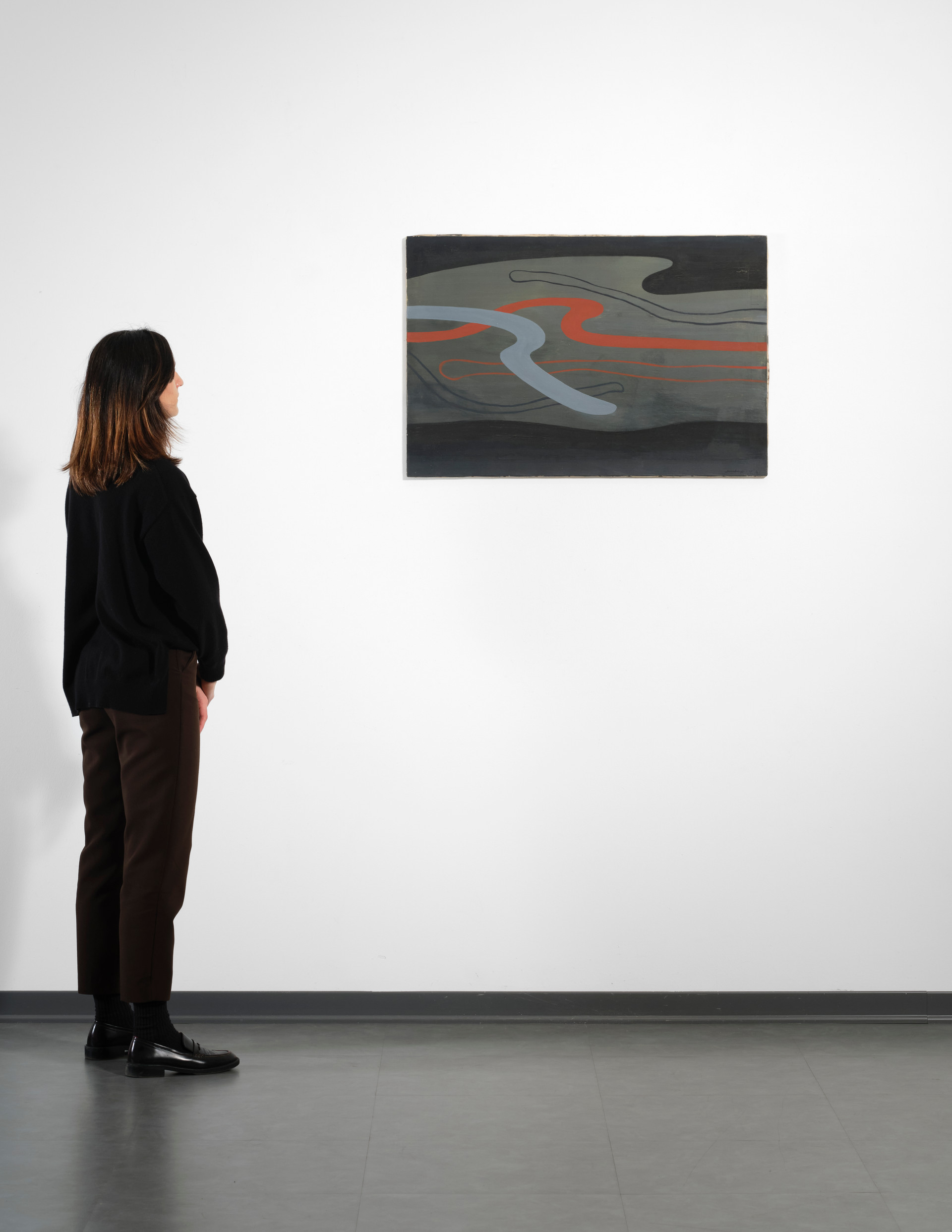 Movimento nello spazio XI - Antonio Scaccabarozzi - 1965