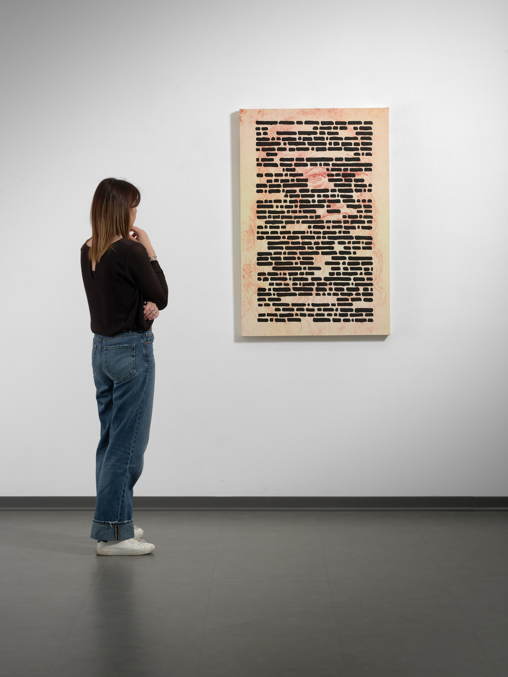 L'occhio di Leonardo - Emilio Isgrò - 2014