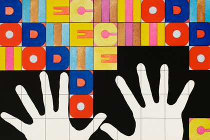 Da uno a dieci - Alighiero Boetti - 1980