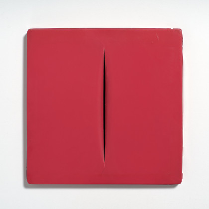 Concetto spaziale - Lucio Fontana - 1968