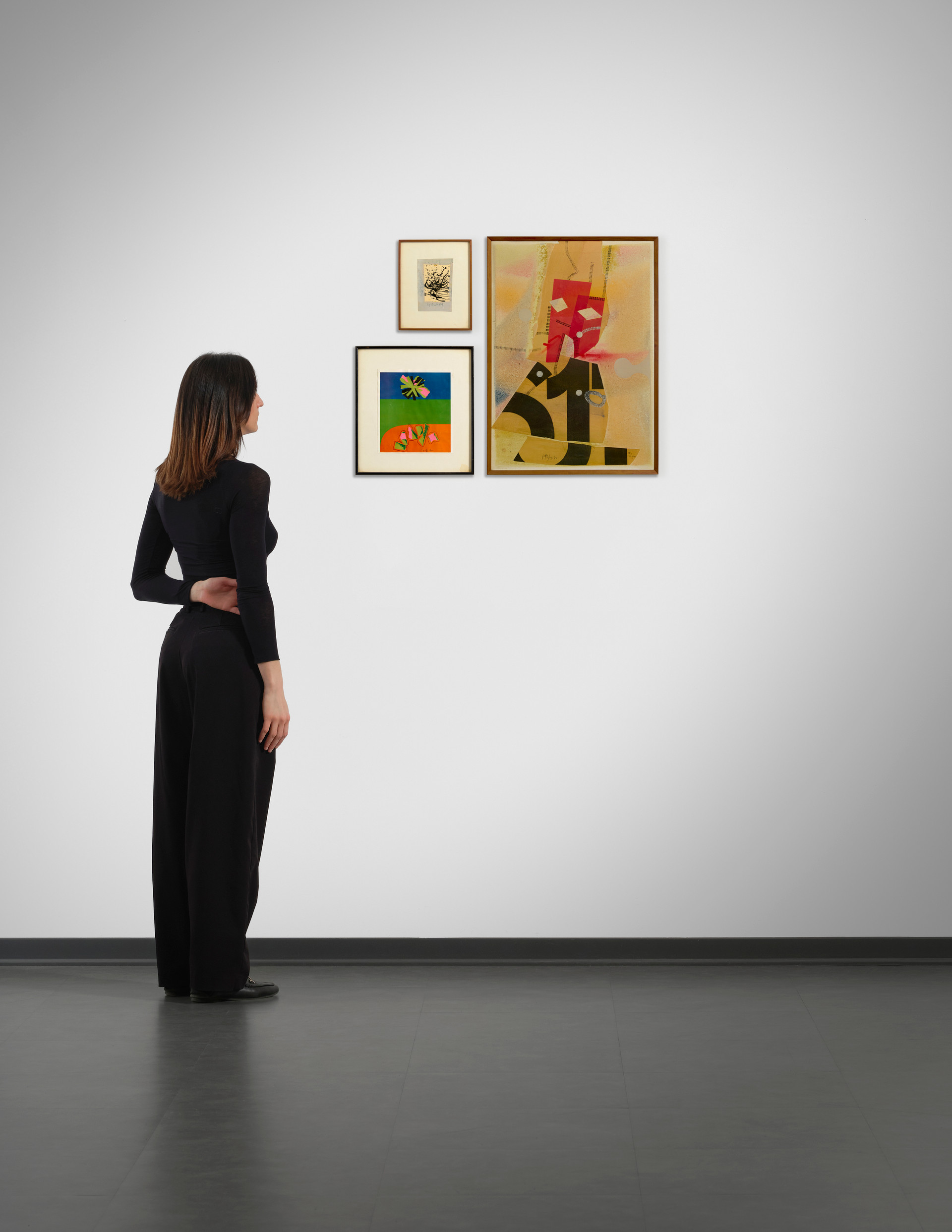 Lot composed by 3 works - Sergio Dangelo