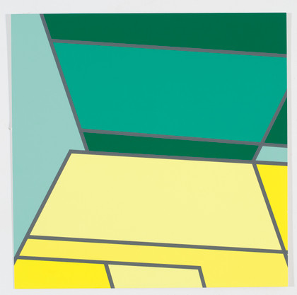 Colore-forma spaziocondizionanti: l'immagine costruita -    Cartella Grafiche - 1987