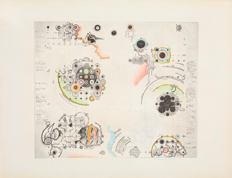 Senza titolo - Mary Hilde Bauermeister - 1964-72