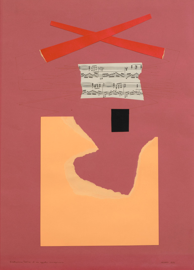 Ricostruzione teorica di un oggetto immaginario - Bruno Munari - 1972