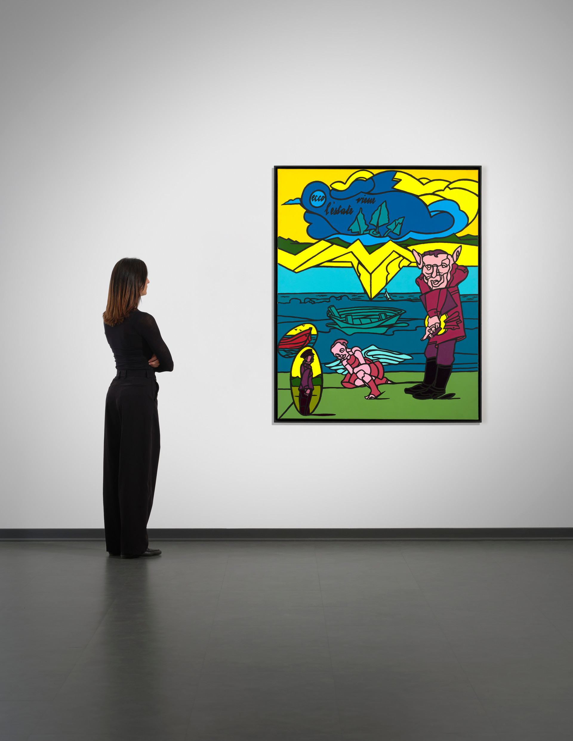 Il mare e la montagna - Valerio Adami - 2014-15