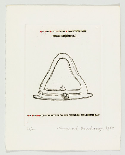 Un robinet - Marcel Duchamp - 1964