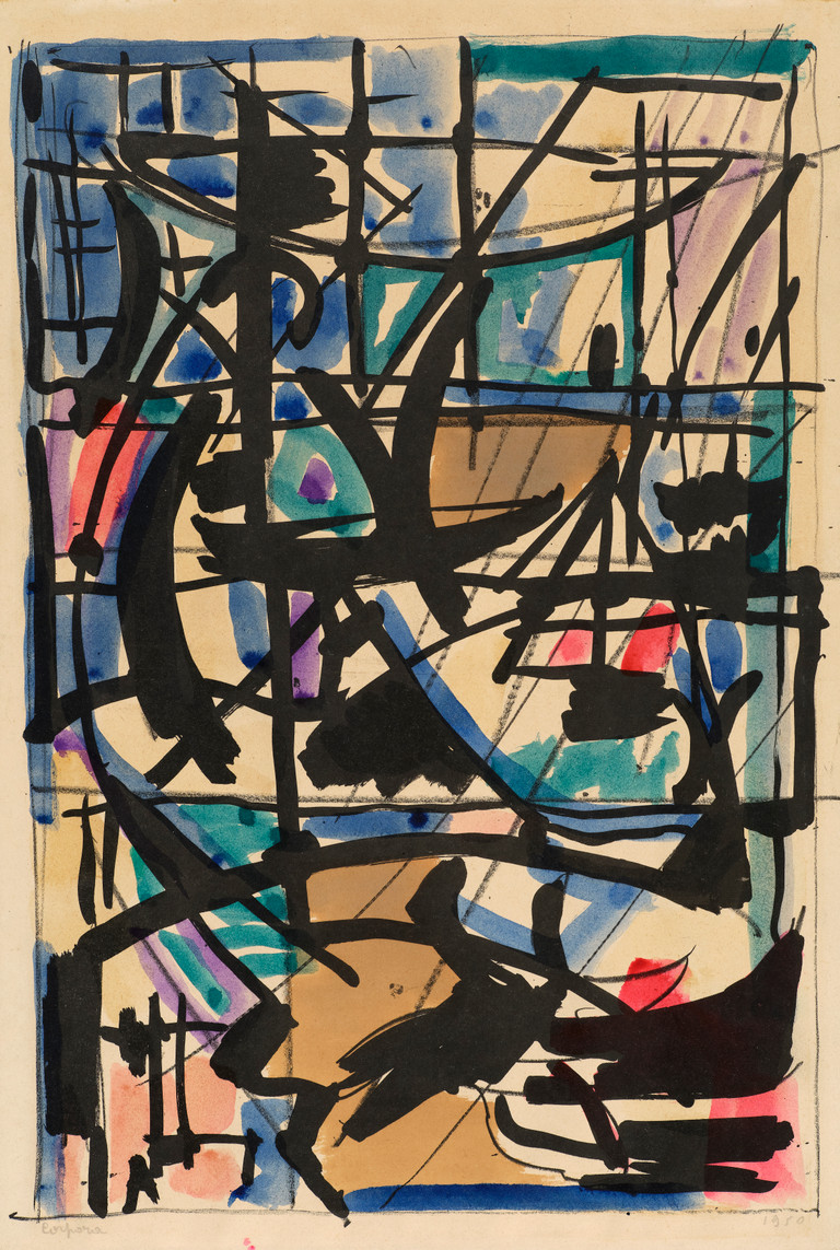 Senza titolo  - Antonio Corpora - 1950