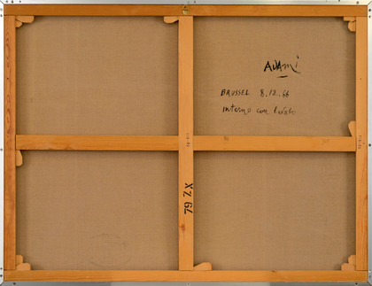 Interno con lavabo - Valerio Adami - 1996