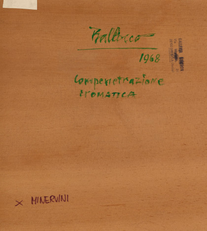 Compenetrazione cromatica - Mario Ballocco - 1968
