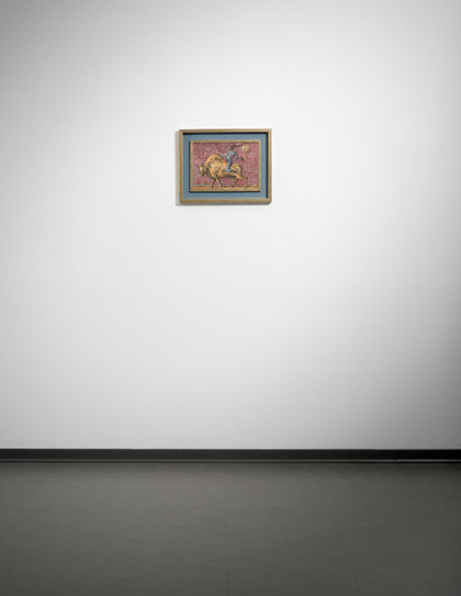 Peinture idiote - Domenico Gnoli - 1957