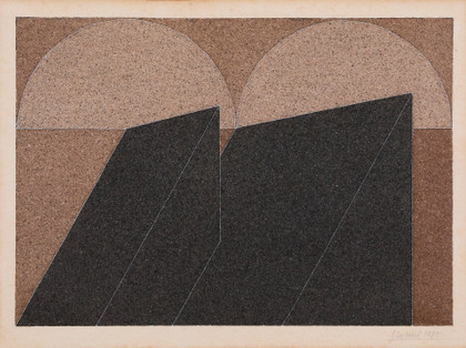 Senza titolo - Giuseppe Uncini - 1985