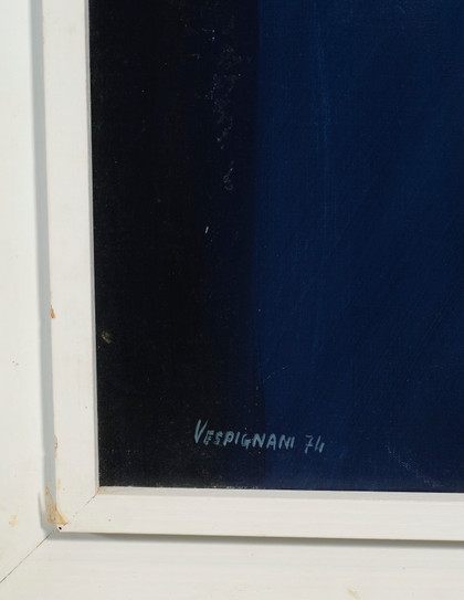 Il cappotto blu - Renzo Vespignani - 1974