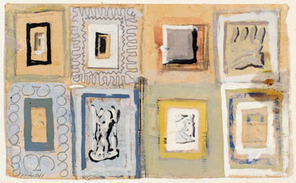 Composizione - Mario Sironi - 1946 ca. 
