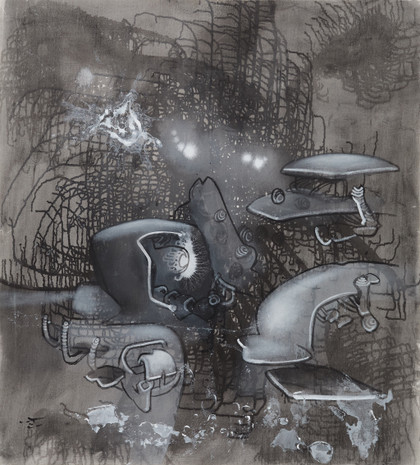 Present absolue - Roberto Matta - 1972