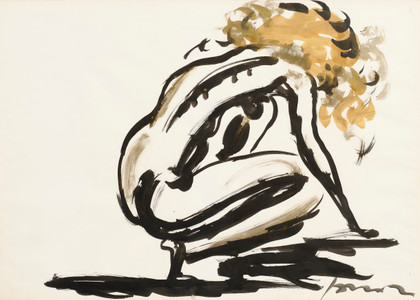 Nudo femminile - Lucio Fontana - 1962