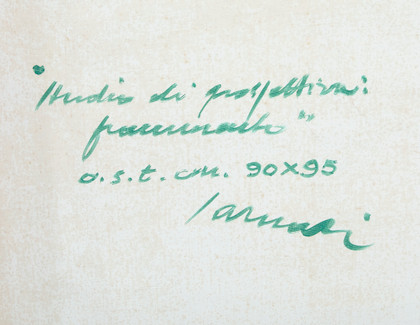 Studio di prospettiva: frammento - Franco Sarnari