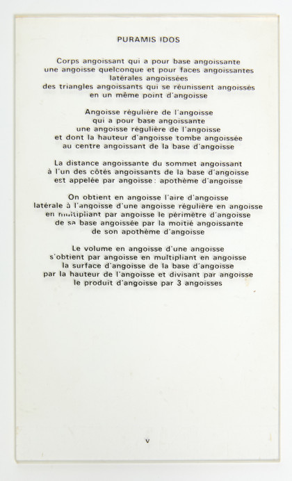 Sisyphe géomètre - Luca Ghérasim - Piotr Kowalski  - 1966