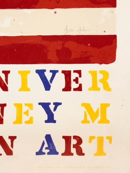 Two Flags (Whitney Anniversary) - Jasper Johns - 1980
