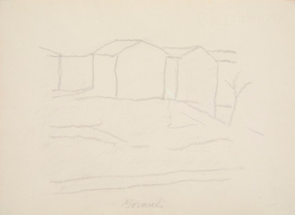 Paesaggio - Giorgio Morandi  - 1960