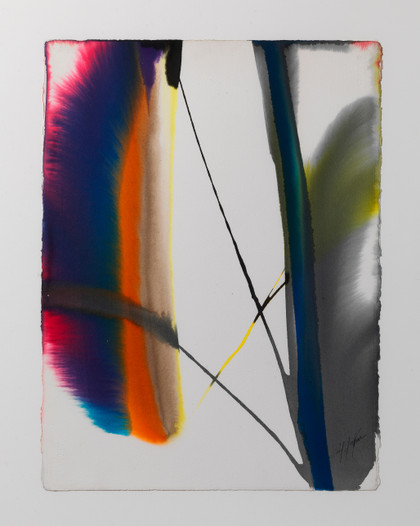 Phenomena semaphore east - Paul Jenkins - 1972