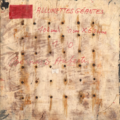 Allumettes géantes - Bernard Aubertin