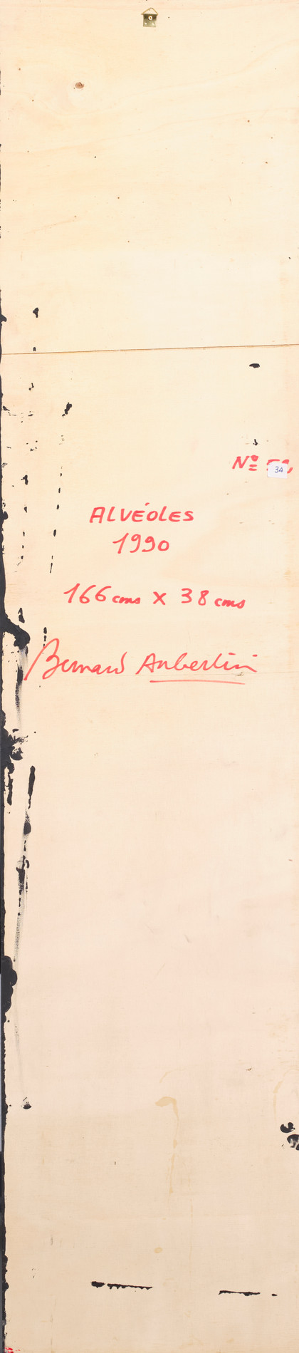 Alvéoles - Bernard Aubertin - 1990