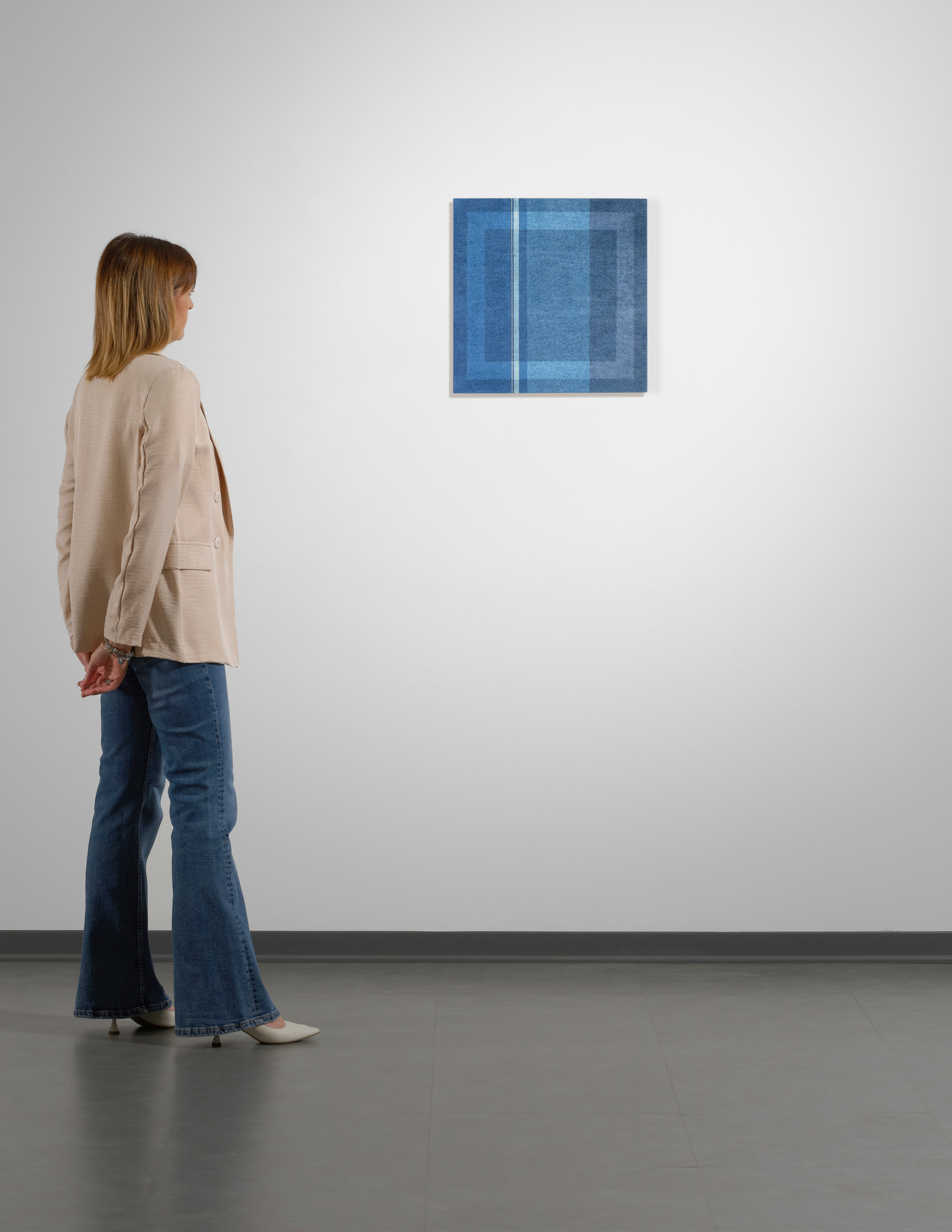 Viaggio azzurro nel quadrato - Maria Luisa De Romans - 1979