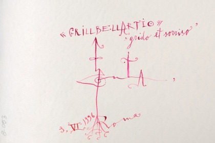 Grillbellartio, grido et sorriso - Luigi Ontani - 1996