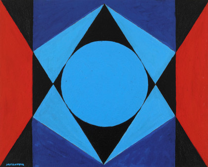 Spazi e piani cromatici - Galliano Mazzon - 1974
