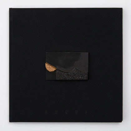 Nero e oro - Alberto Burri - 1993