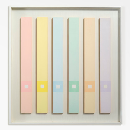 Variazioni cromatiche positivo-negative - Antonio Calderara - 1971