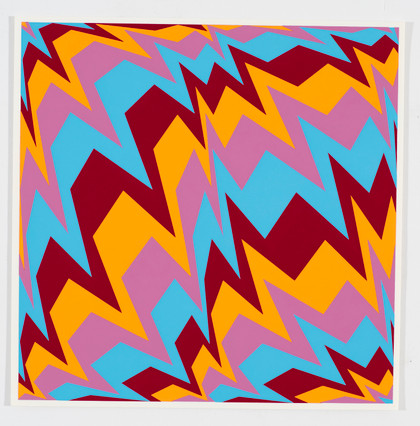 Colore-forma spaziocondizionanti: l'immagine costruita -    Cartella Grafiche - 1987