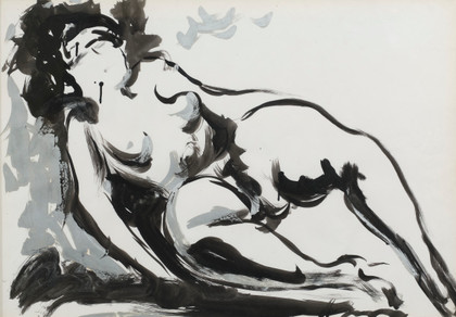 Nudo femminile - Lucio Fontana